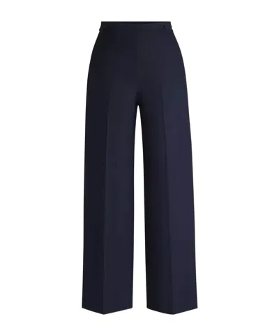 Hugo Boss Belt-loop Suit Pants In Black