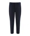 Hugo Boss Belt Loops Slacks In Black
