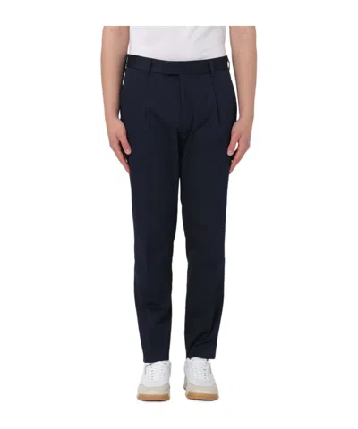 Hugo Boss Belt Ring Casual Pants In Black
