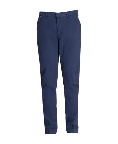 Hugo Boss Slim-fit Chinos In Blue