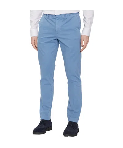 Hugo Boss Belt Ring Casual Pants In Blue
