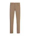 Hugo Boss Slim-fit Jeans In Two-tone Stretch Denim In Brown