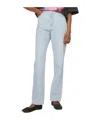 Hugo Boss Belt Ring Denim Trousers In Gray
