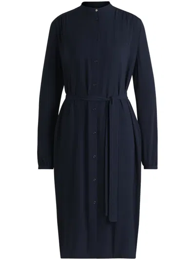 HUGO BOSS BELTED MIDI DRESS