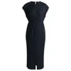 Hugo Boss Dress Boss Woman Color Blue In Blue