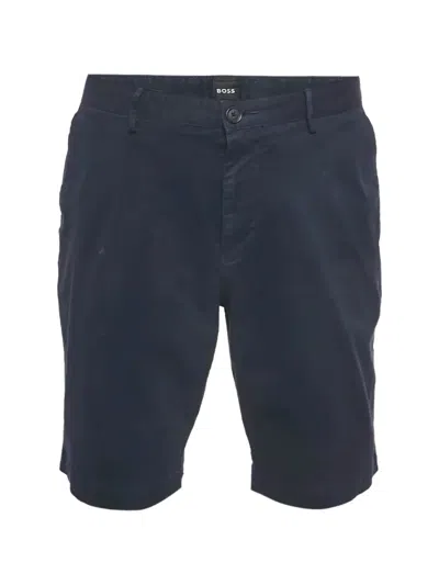 Pre-owned Hugo Boss Belt-loops Shorts In Blue