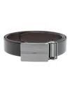 Hugo Boss Interchangeable Buckle Belt In Black