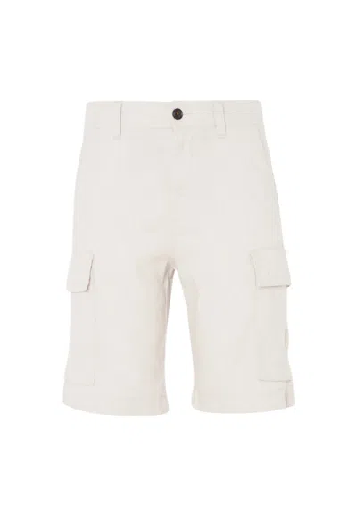 Hugo Boss Bermuda Man Boss 50536888 Light Beige In Multi