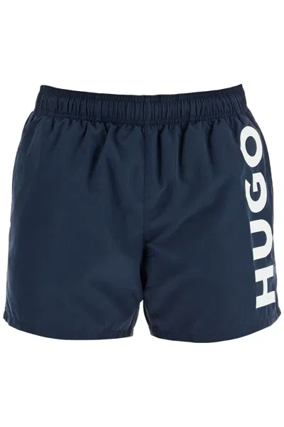 Hugo Boss Bermuda Mare Logo Abas In Blue