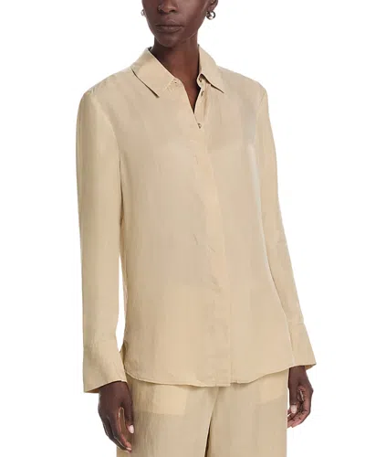 Hugo Boss Beruta Button Front Shirt - Exclusive In Neutral