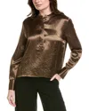 Hugo Boss Beshiny Blouse In Green