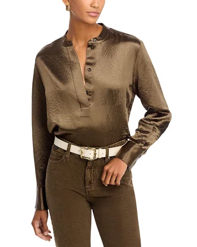 Hugo Boss Beshiny Top In Marshland Green