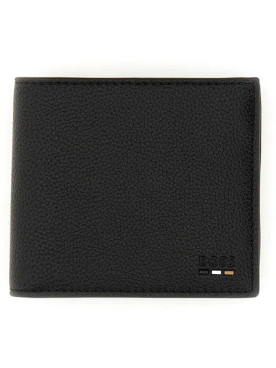 Hugo Boss Bi Fold Wallet In Black