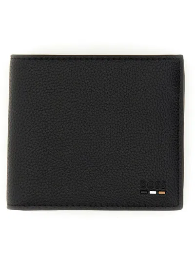Hugo Boss Bi Fold Wallet In Black