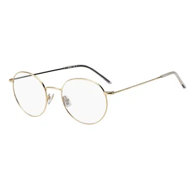 Hugo Boss Bicolor Titanium Frames In Brown