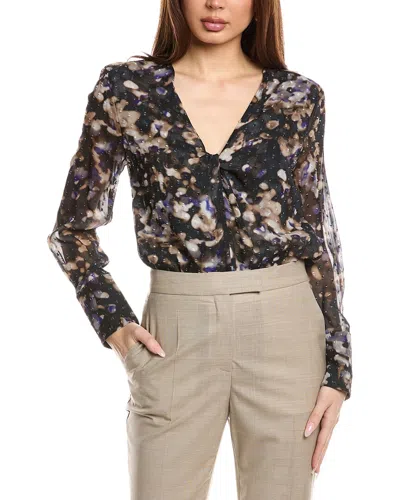 Hugo Boss Bidinta Blouse In Black