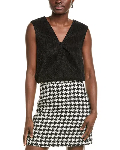 Hugo Boss Biplissima Top In Black