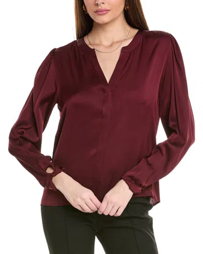 HUGO BOSS HUGO BOSS BIRALANA SILK-BLEND BLOUSE