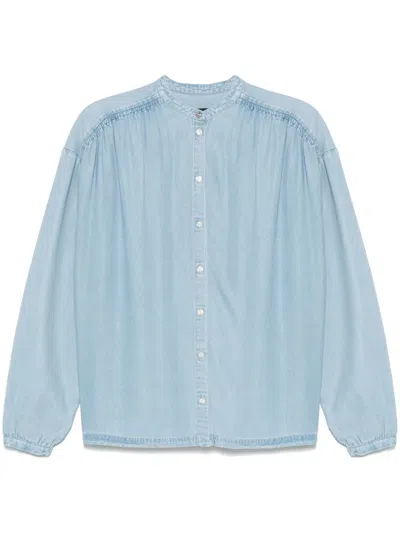 Hugo Boss Bizzan Blouse In Blue
