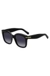 Hugo Boss Black-acetate Sunglasses With Gold-tone Hinges Women's Eyewear In Assorted-pre-pack