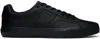 Hugo Boss Black Faux-leather Contrast Backtab Sneakers In 005
