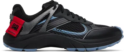 Hugo Boss Black & Blue Rb Edition Hybrid Sneakers In 004-black