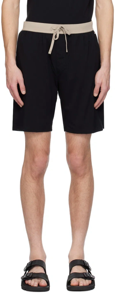 Hugo Boss Black Balance Shorts In 001-black