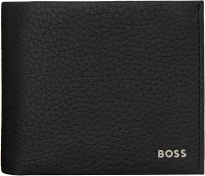Hugo Boss Black Bifold Wallet In 001-black