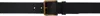 Hugo Boss Black Branded Pin Buckle Belt In 002-black