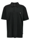 Hugo Boss Boss Parris 01 Polo T Shirt Black In Black