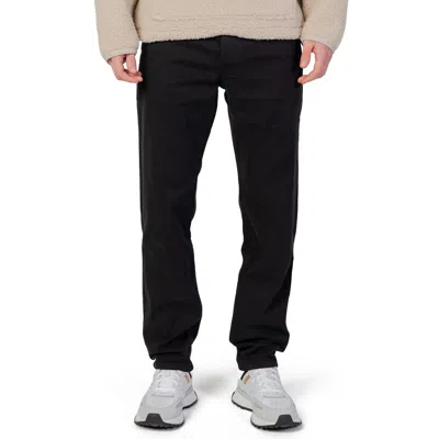 Hugo Boss Cotton Jeans & Men's Pant In Black