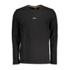Hugo Boss Relaxed-fit Sweatshirt In Cotton Terry With Sleeve Logo