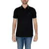 Hugo Boss Black Solid Shirt Collar Polo