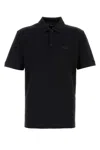 Hugo Boss Paddy Polo Shirt With Drop-needle Stitching In Black