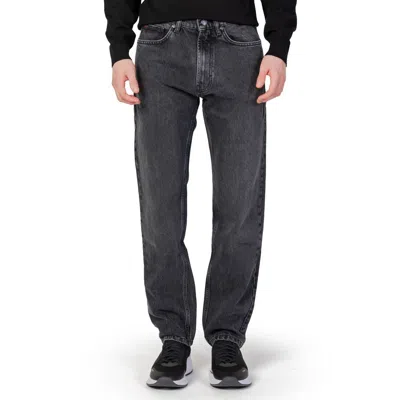 Hugo Boss Black Cotton Relaxed Fit Jeans