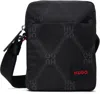 Hugo Boss Black Crossbody Bag In 001-black