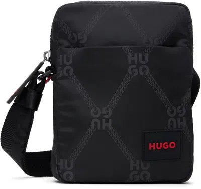 Hugo Boss Black Crossbody Bag In 001-black