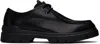 Hugo Boss Black Double Stitching Derbys In Black