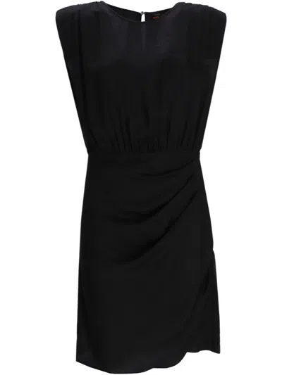 Hugo Boss Black Draped Dress