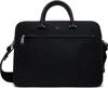 Hugo Boss Black Embossed Faux-leather Briefcase In 001-black