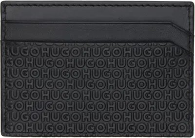 Hugo Boss Black Embossed Logo Card Holder