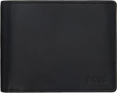 Hugo Boss Black Embossed-logo Coin Wallet