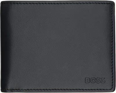 Hugo Boss Black Embossed Logo Coin Wallet