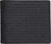 Hugo Boss Embossed Billfold Wallet In Black