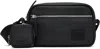 Hugo Boss Black Faux-leather Crossbody Bag In 001-black