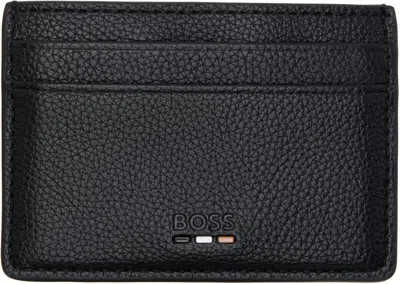 Hugo Boss Black Faux-leather Money Clip Card Holder