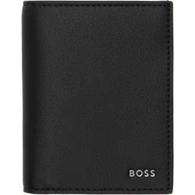 Hugo Boss Black Faux-leather Logo Card Holder