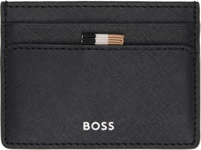 Hugo Boss Black Foil-embossed Logo Card Holder