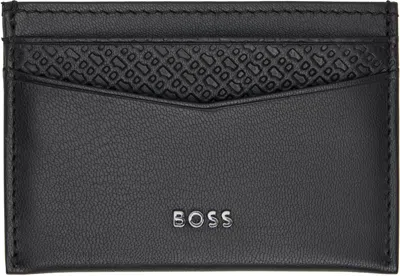 Hugo Boss Black Goat Leather Card Holder