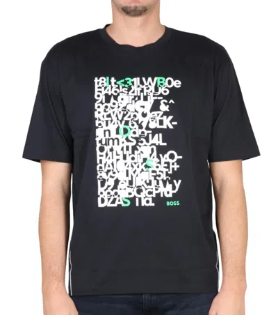 Hugo Boss Black Graphic Crew Neck T-shirt